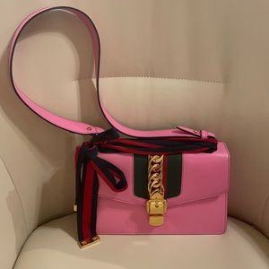 Pink Gucci Sylvie Bag